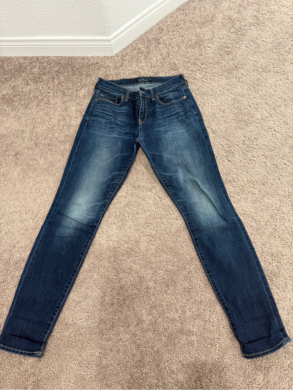 Lucky Brand Dark Indigo Skinny Jeans